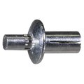 Midwest Fastener Nail Drive Anchor, 3/16" Dia., 3/8" L, Aluminum 15 PK 932006